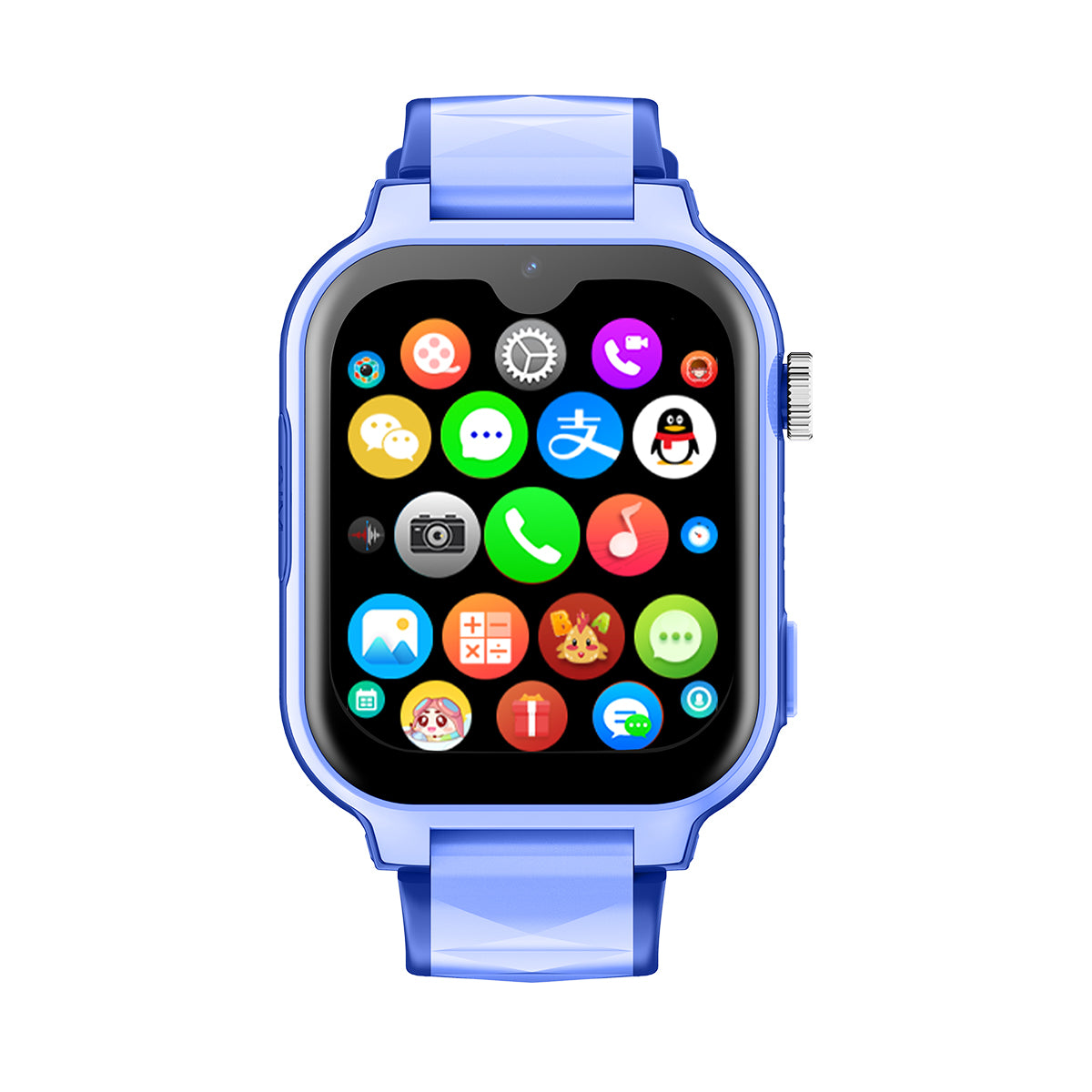 Rixus RXSW23B Sense Gtpro 2 SmartWatch met GPS en Simkaartfunctie Blauw