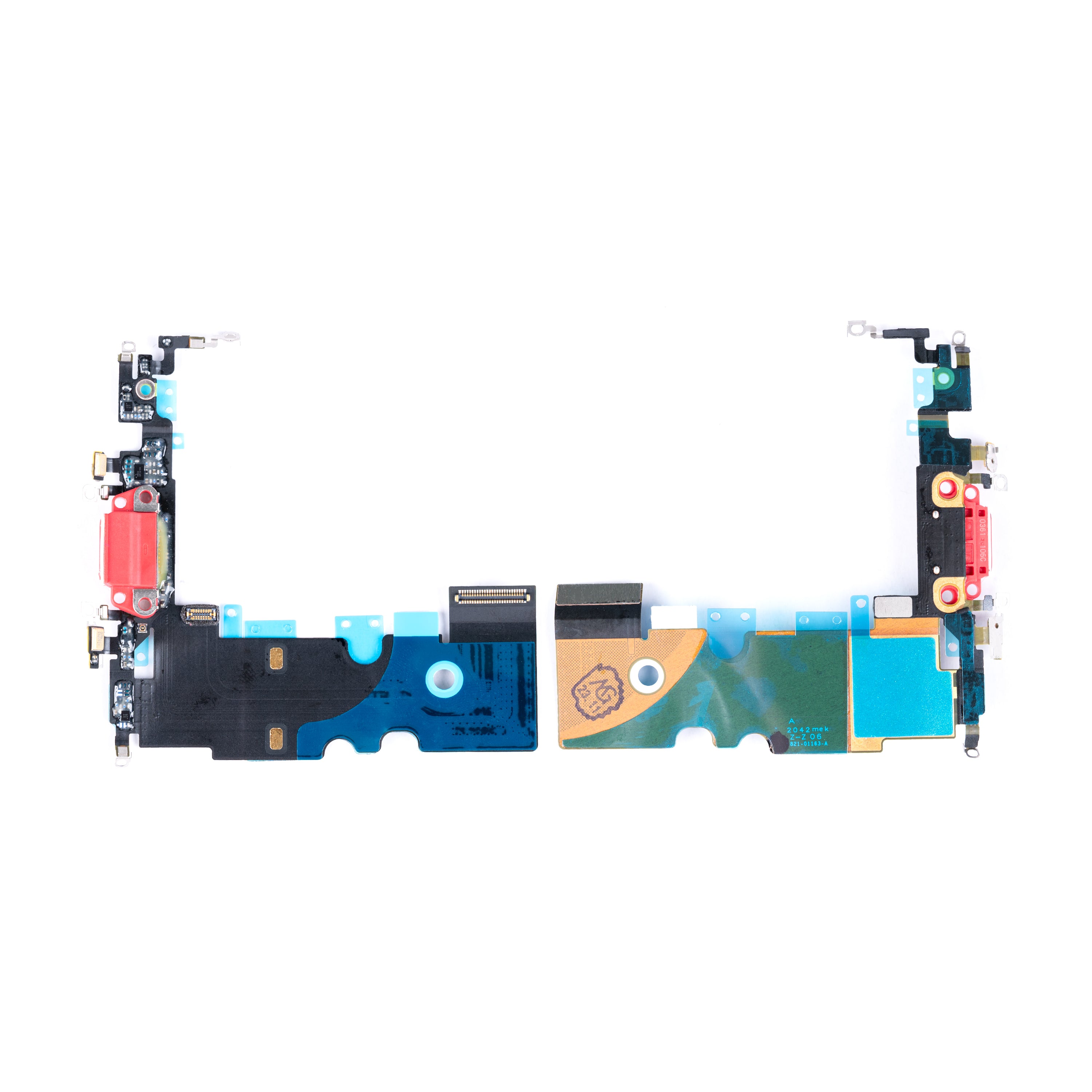 For Apple iPhone SE (2022) systeem opladen Flex Board rood getrokken