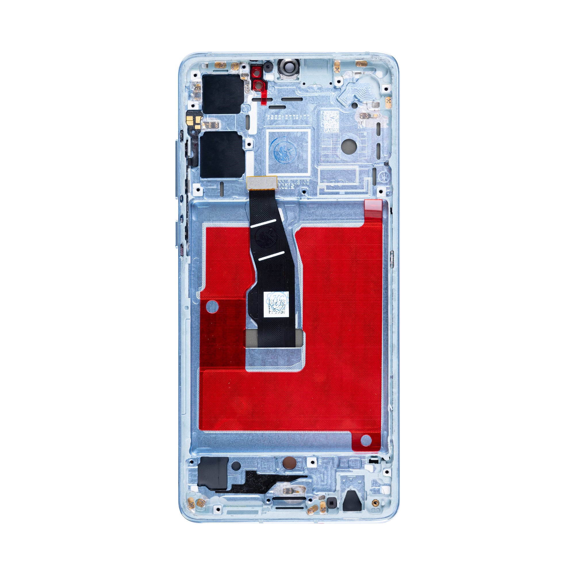 Huawei P30-scherm en digitizer met Frame Breathing Crystal OEM