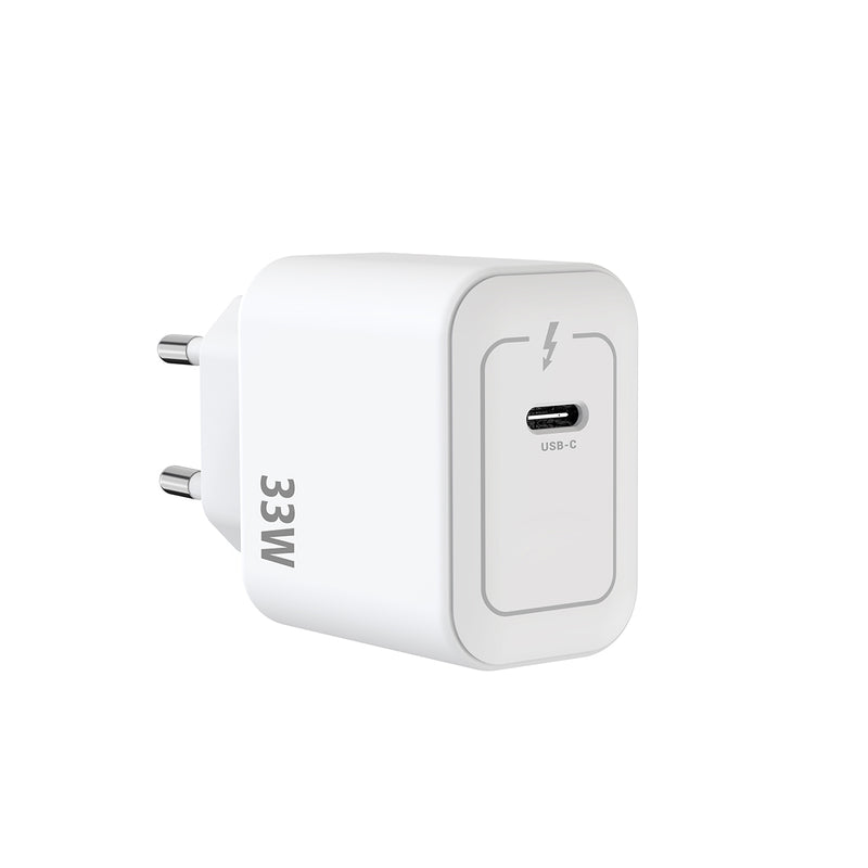 Rixus RXHC33 GaN USB-C voedingsadapter 33W wit