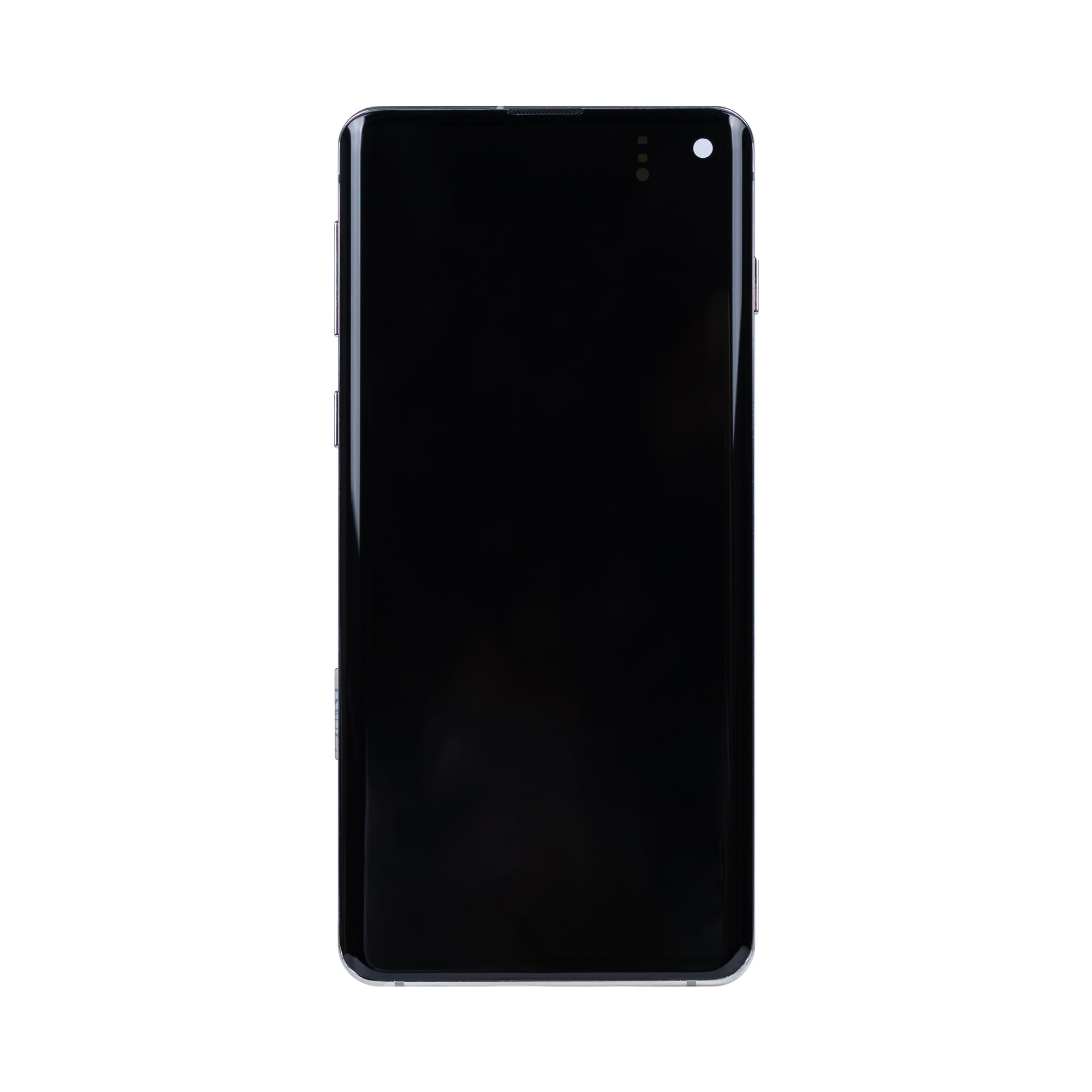Samsung Galaxy S10 G973F Beeldscherm en Digitizer met Frame Prisma Wit Refurbished