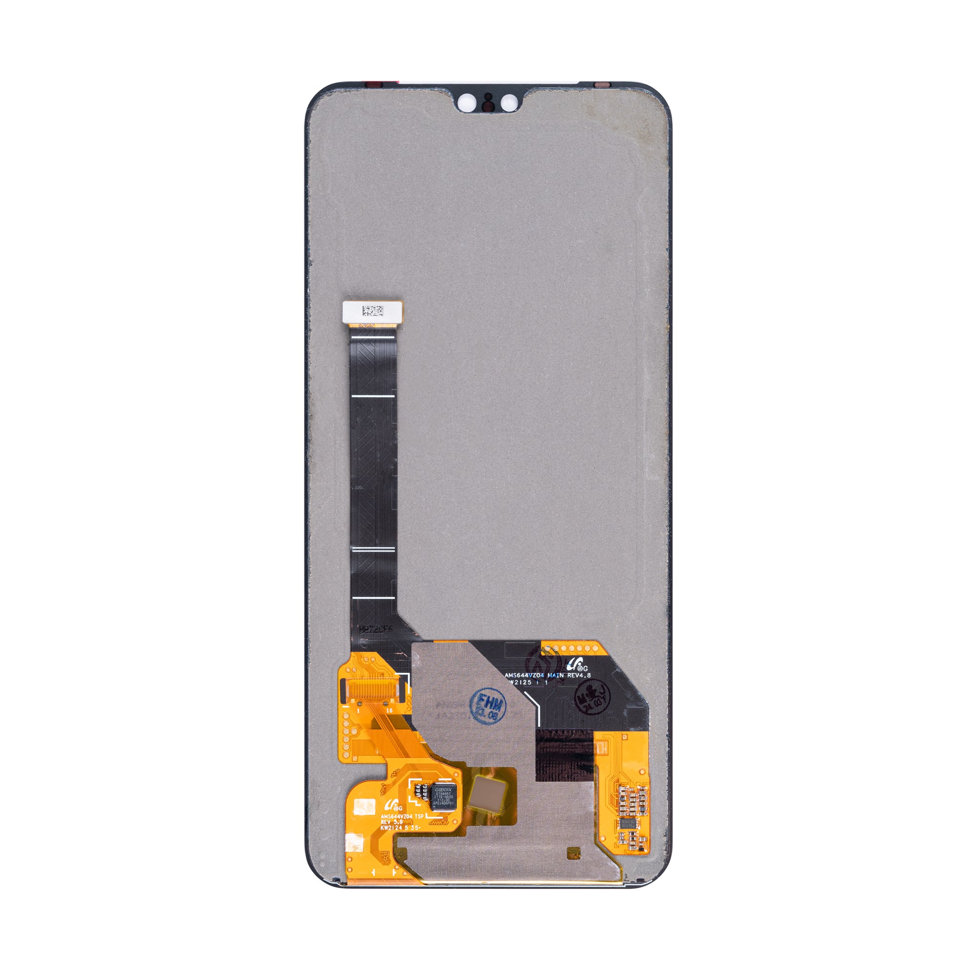 Vivo V23 5G-scherm en digitizer zonder frame, zwart, OEM