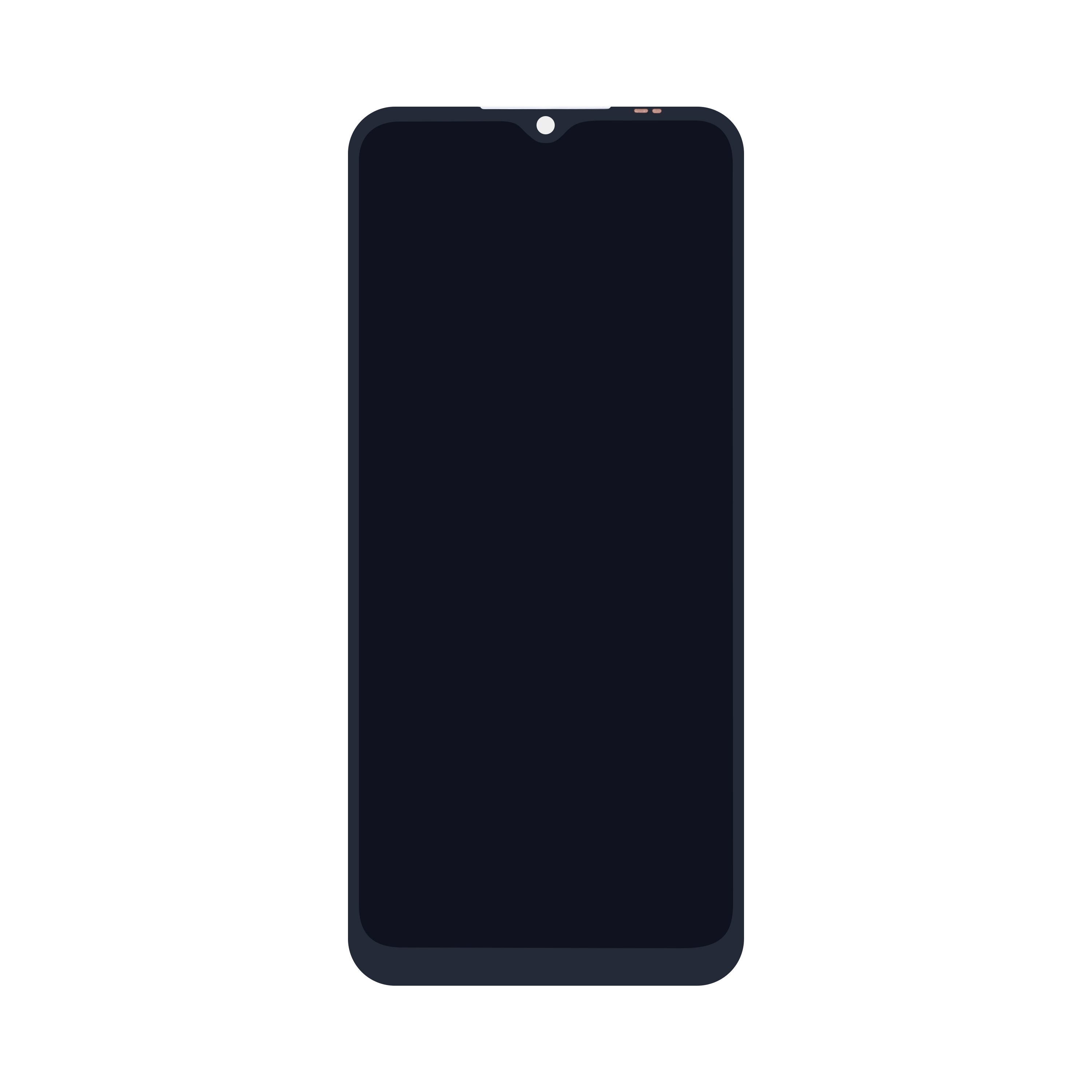 Huawei Honor X5-scherm en digitizer zonder frame, zwart, OEM