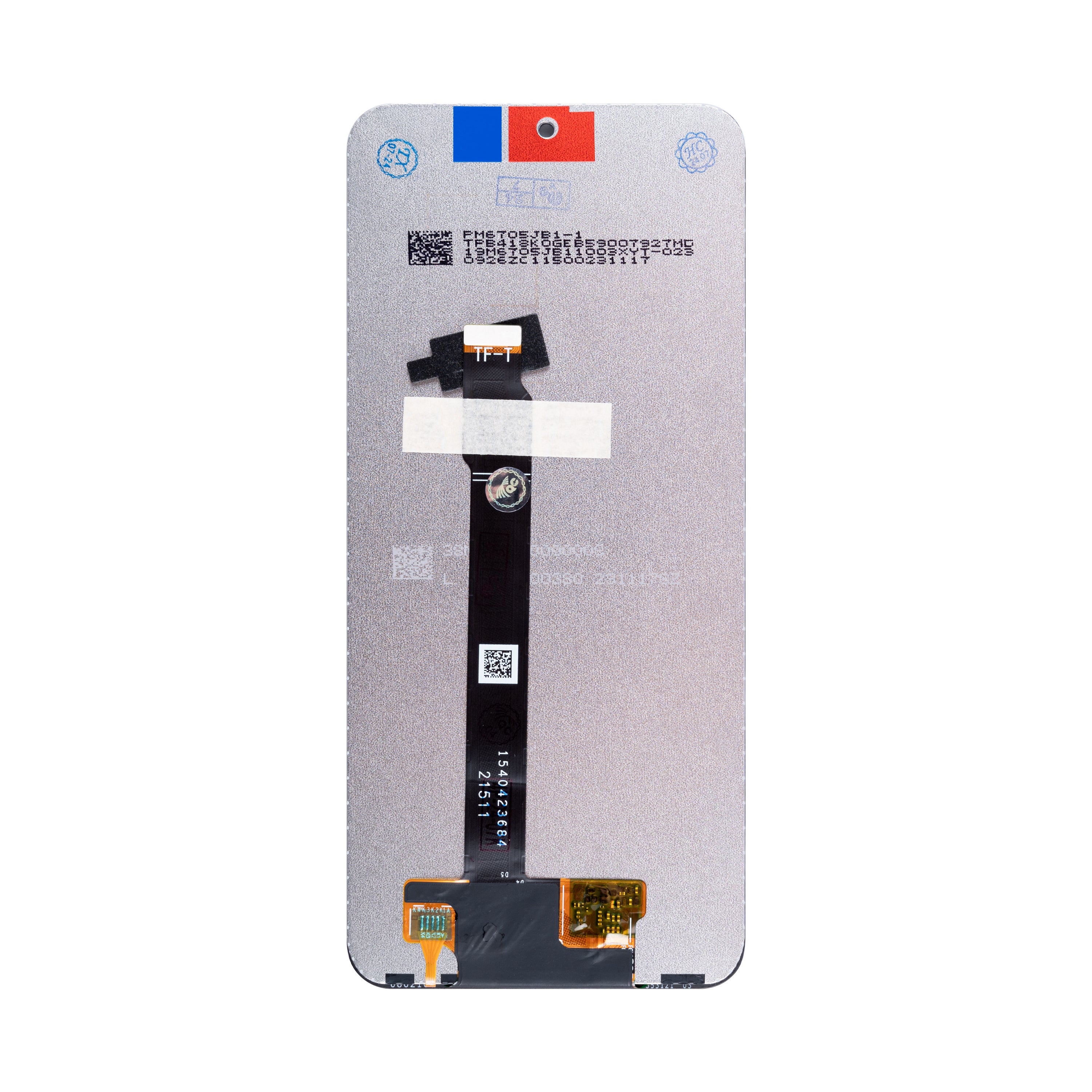 Huawei Honor X8-scherm en digitizer zonder frame, zwart, OEM