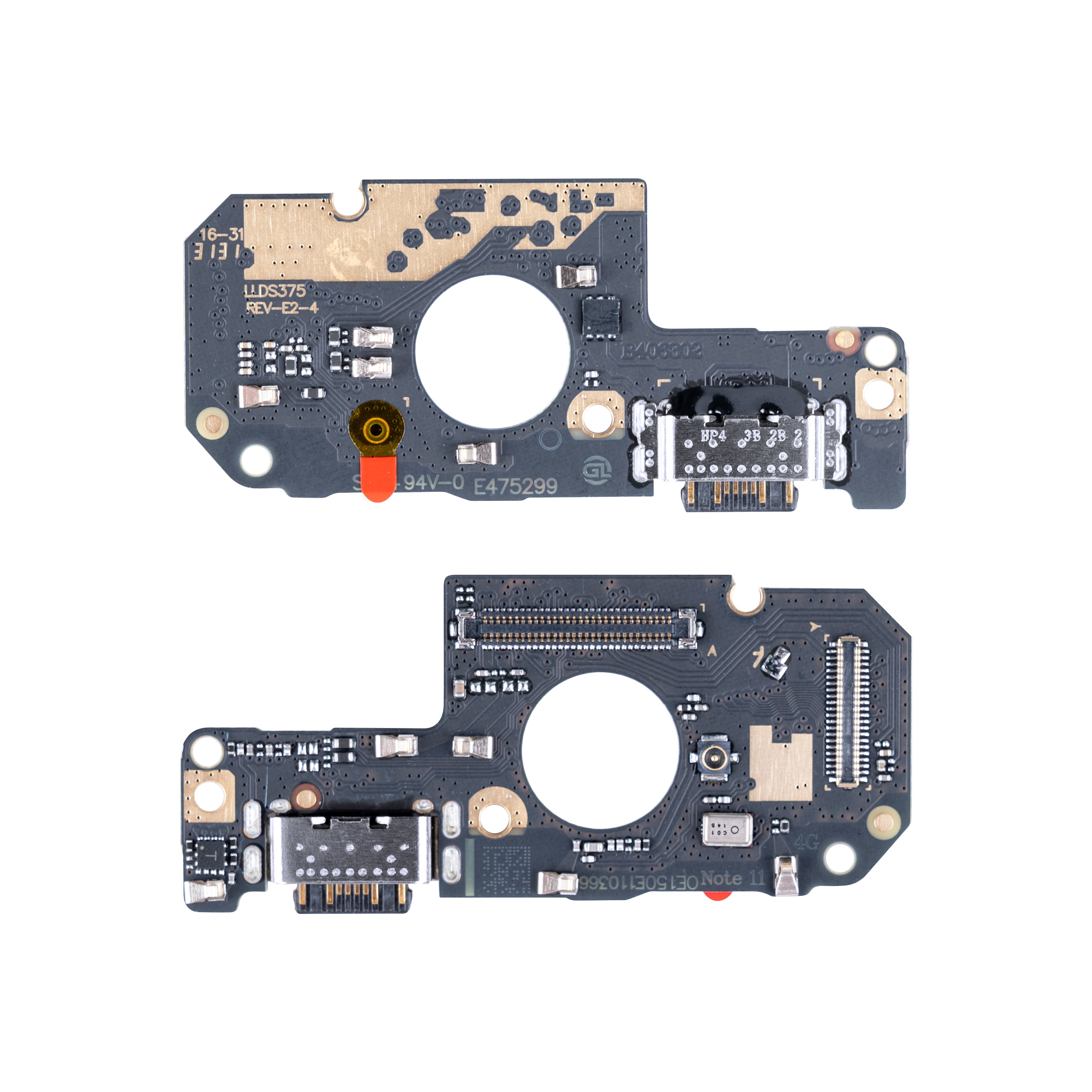 Xiaomi Redmi Note 12S systeem opladen Board OEM