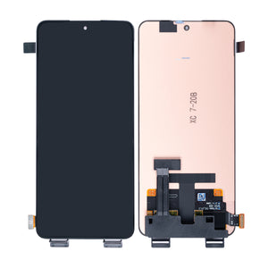 Oppo Reno8 Pro-scherm en digitizer zonder frame, zwart, OEM