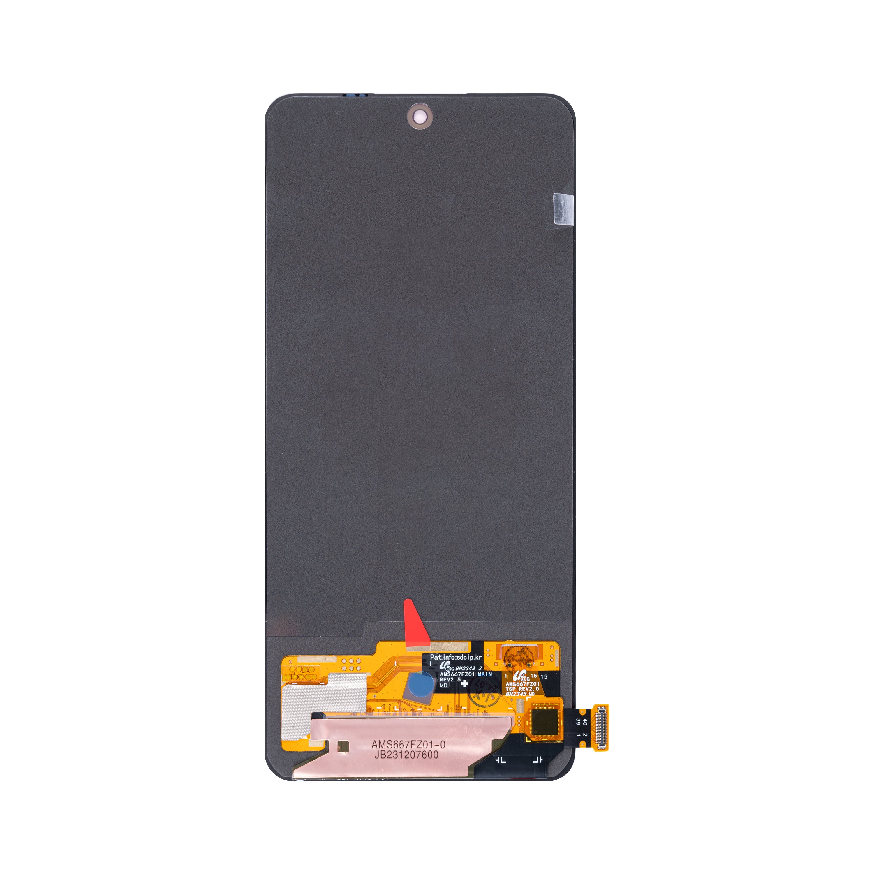 Xiaomi Redmi Note 13 4G-scherm en digitizer zonder frame, zwart, OEM