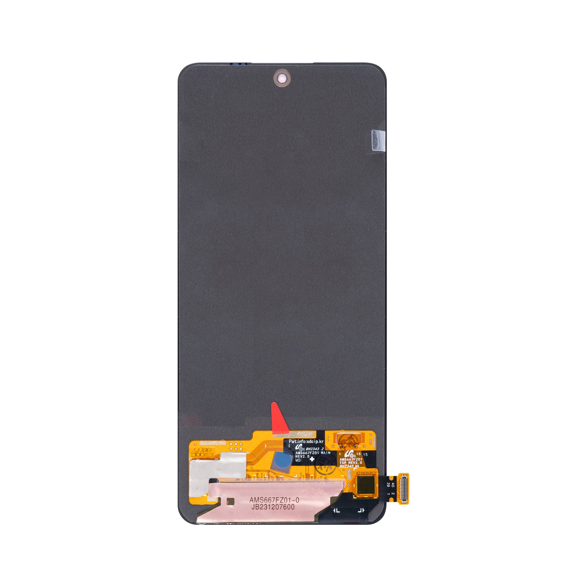 Xiaomi Redmi Note 13 4G-scherm en digitizer zonder frame, zwart, OEM