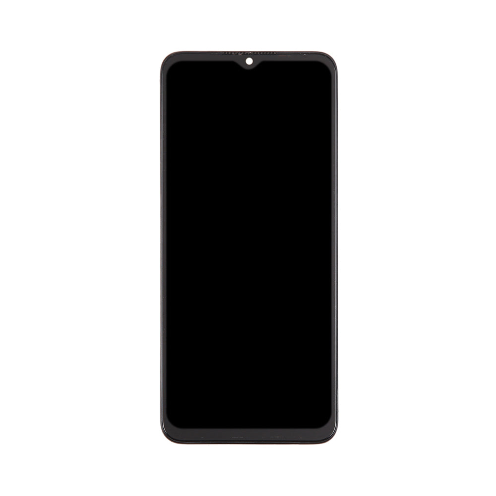 Oppo K10 5G-scherm en digitizer met frame, zwart, OEM