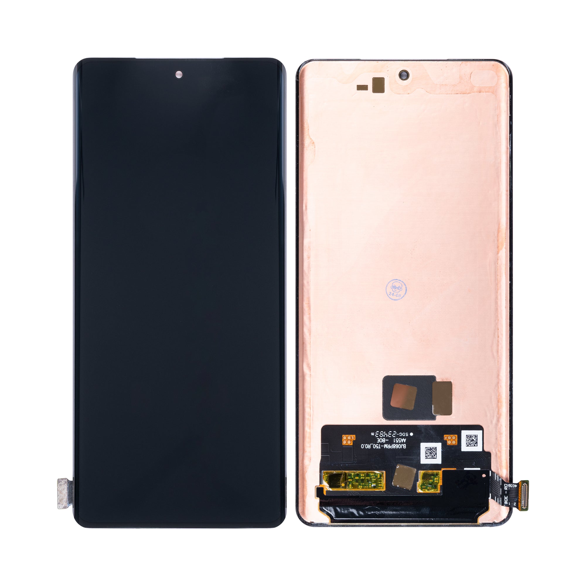 Oppo Vind X7, Realme GT 5 Pro, GT Neo 6 SE, GT 6T, GT 6 Beeldscherm en Digitizer Zonder Frame Zwart OEM