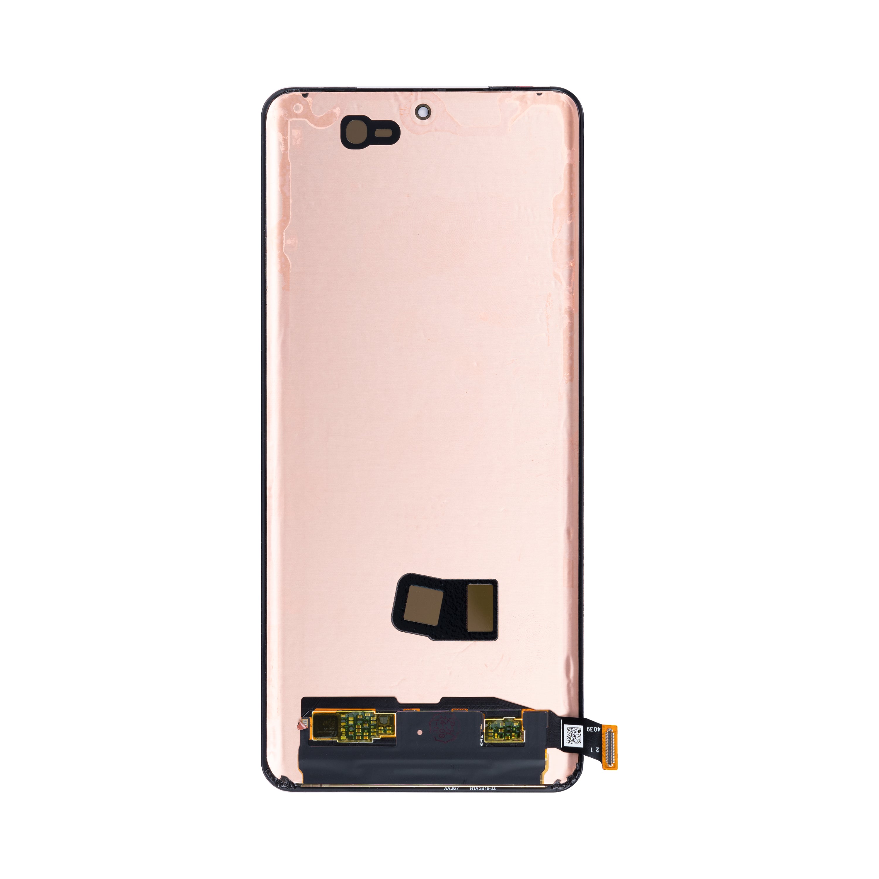Oppo Find X7 Ultra-scherm en digitizer zonder frame, zwart, OEM