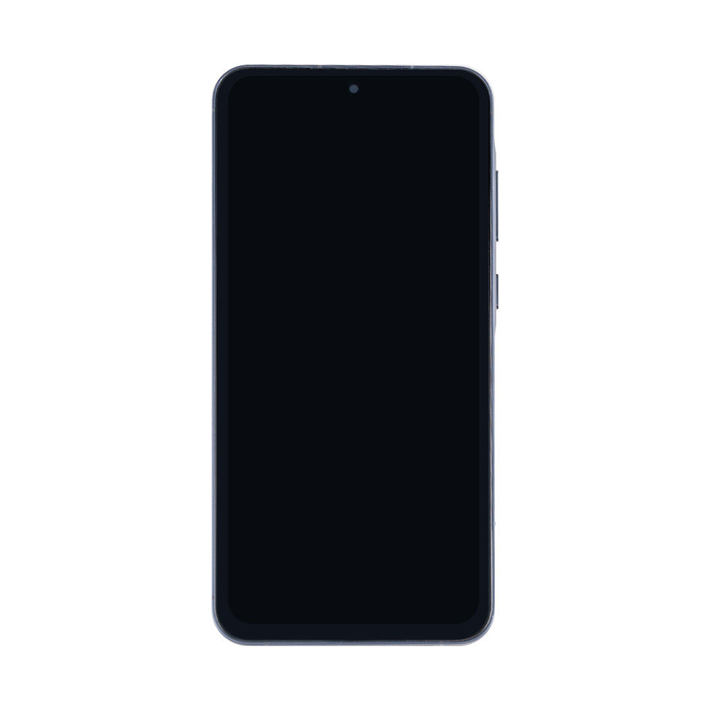 Samsung Galaxy A55 A556B Beeldscherm en Digitizer met Frame Navy Soft-OLED