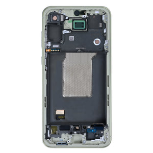 Samsung Galaxy A55 A556B Beeldscherm en Digitizer met Frame Citroen Soft-OLED