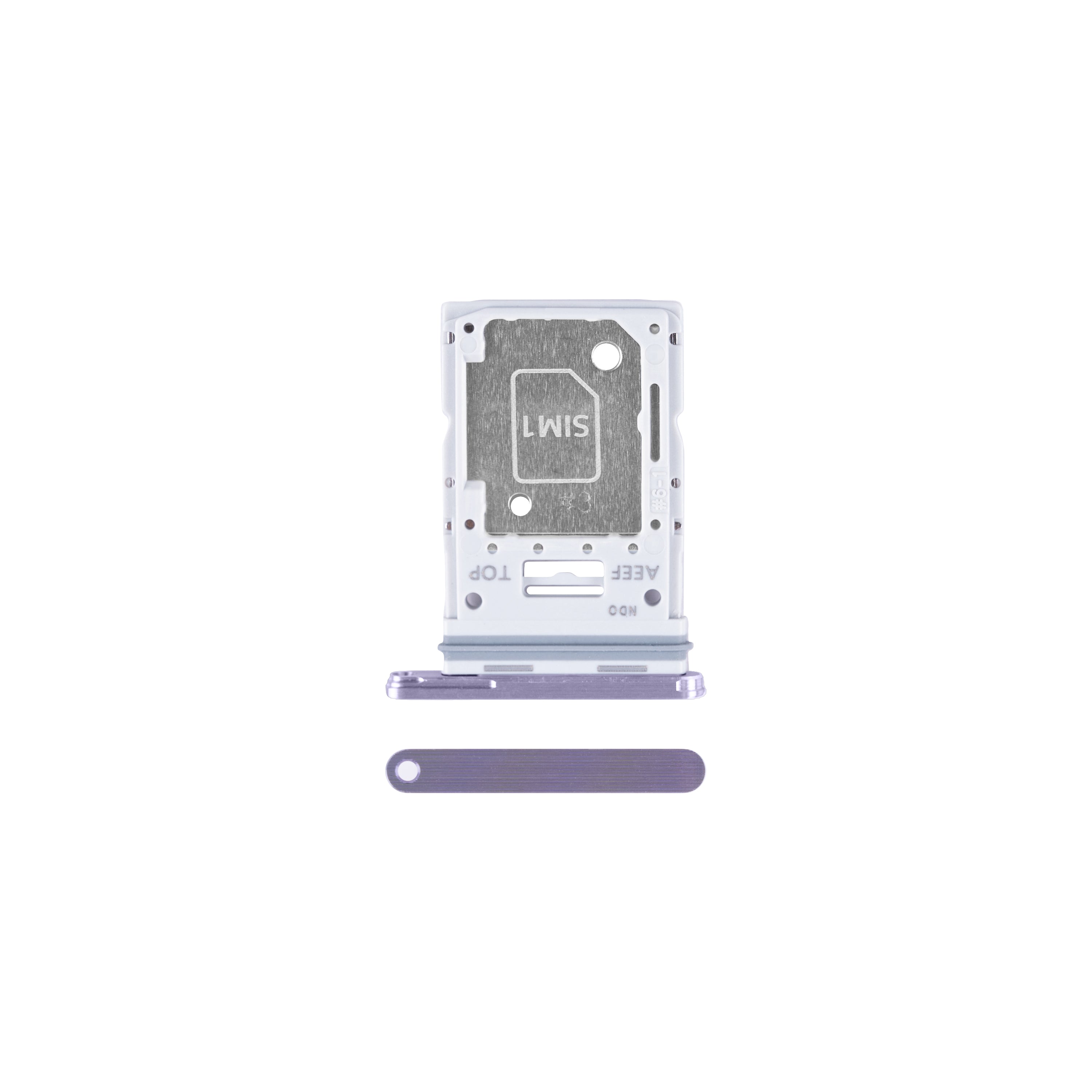Samsung Galaxy A55 A556B Sim Kaarthouder Lila OEM