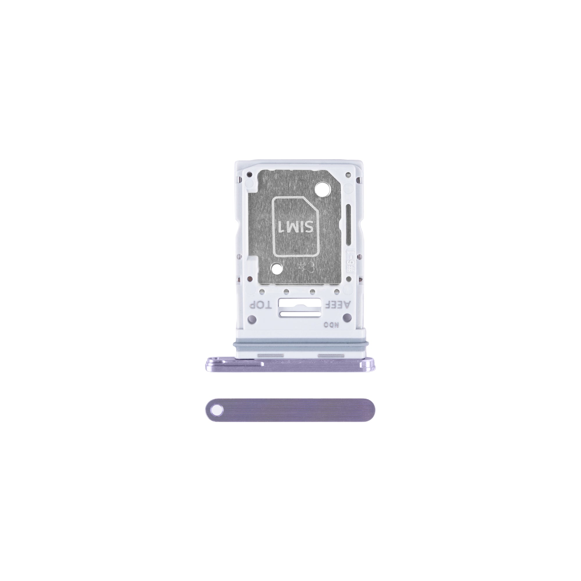 Samsung Galaxy A55 A556B Sim Kaarthouder Lila OEM