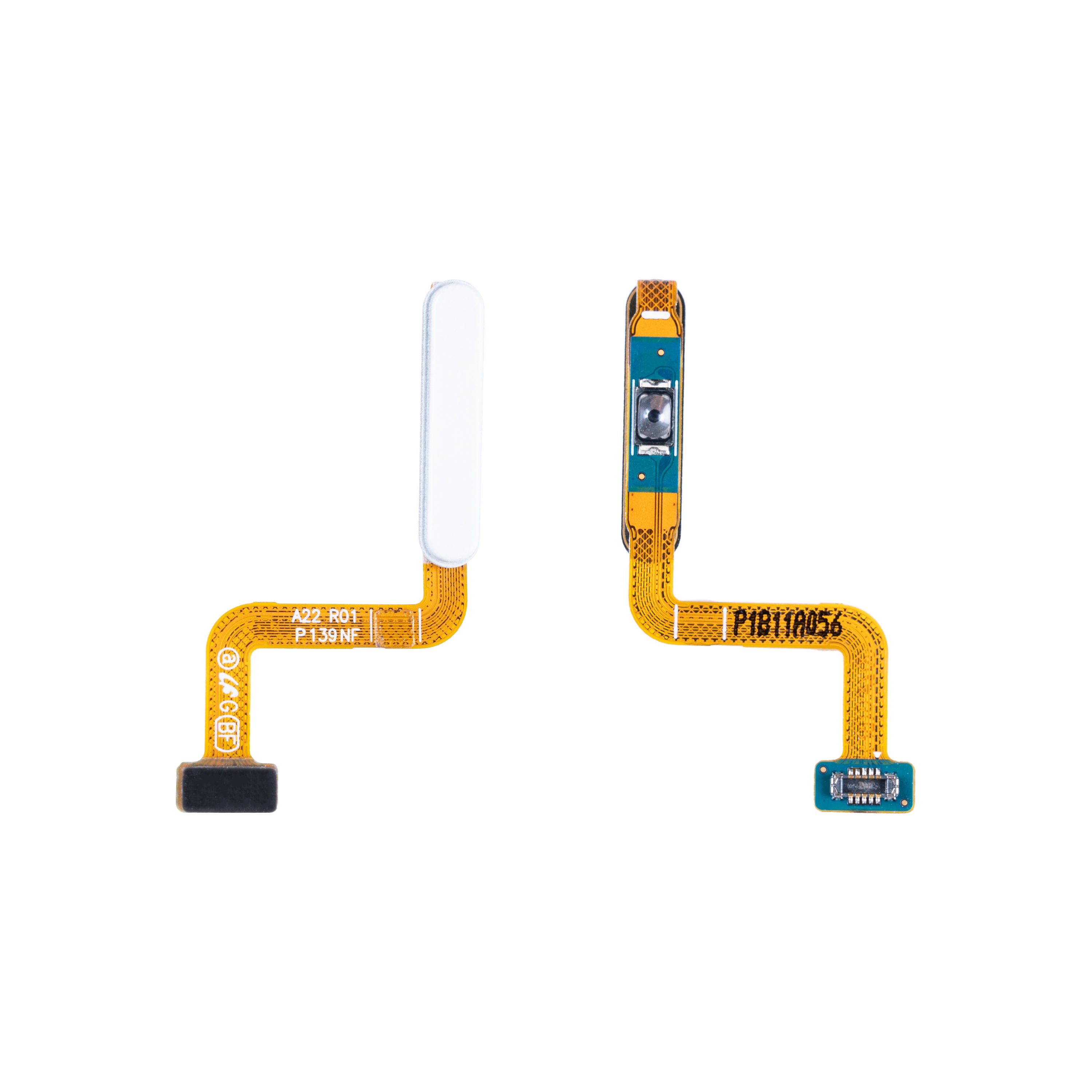 Samsung Galaxy A22 4G A225F vingerafdruksensor en Power Flex wit OEM