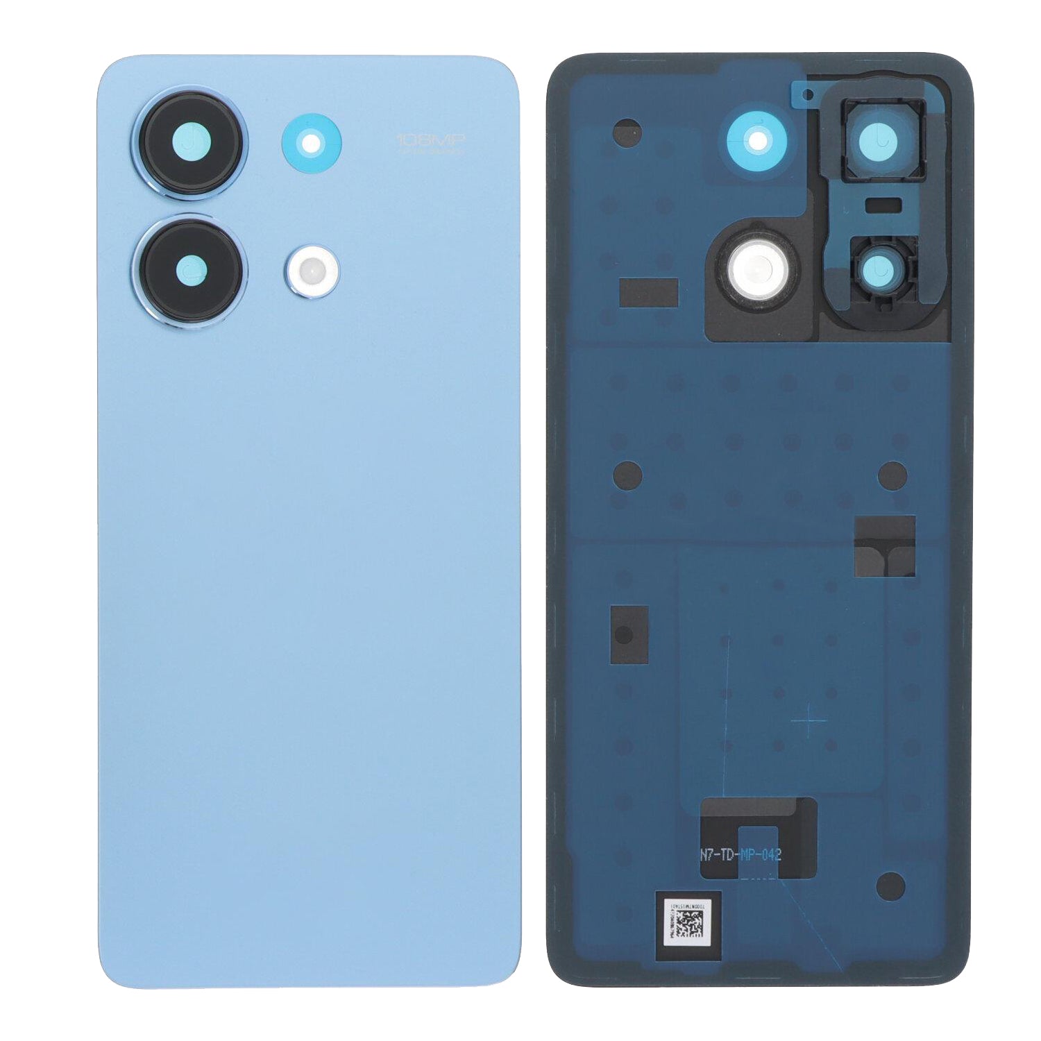 Xiaomi Redmi Note 13 4G achterkant met lens ijsblauw OEM