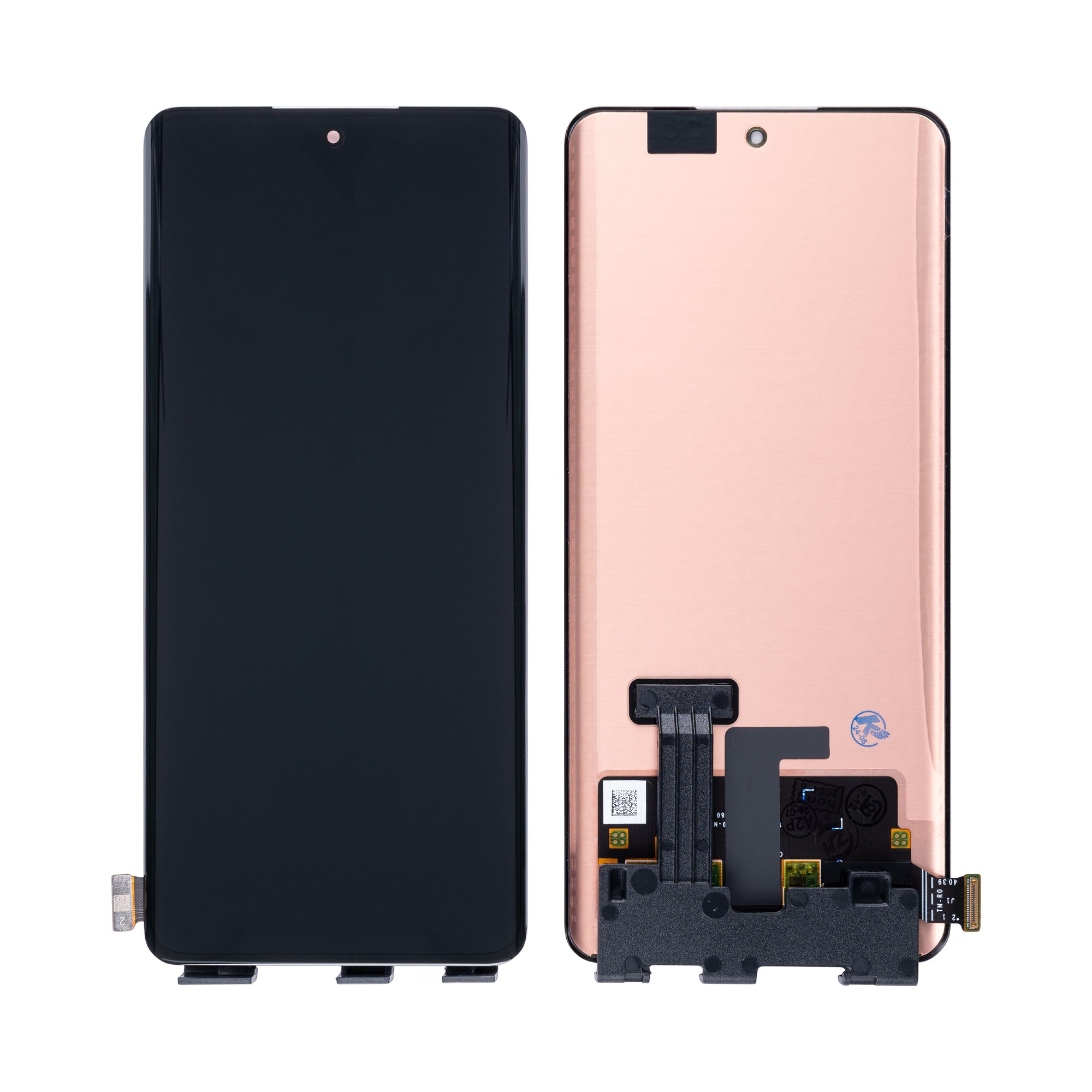 Oppo A2 Pro-scherm en digitizer zonder frame, zwart, OEM