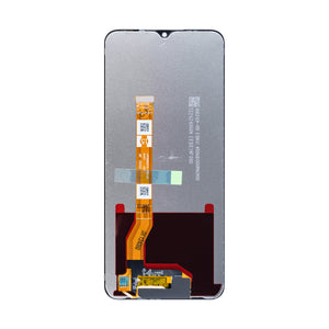 Oppo A56s, A57 Display en digitizer zonder frame, zwart, OEM
