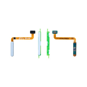 Samsung Galaxy A23 5G A236B Vingerafdruksensor Flex met aan/uit-knop en volumeknop Blauw OEM