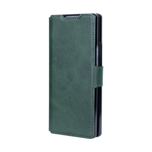 Rixus Portemonnee Hoesje Met Penhouder Voor Samsung Galaxy Z Fold6 Groen