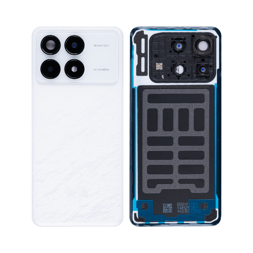 Xiaomi Redmi K70 achterkant met lens zilver OEM