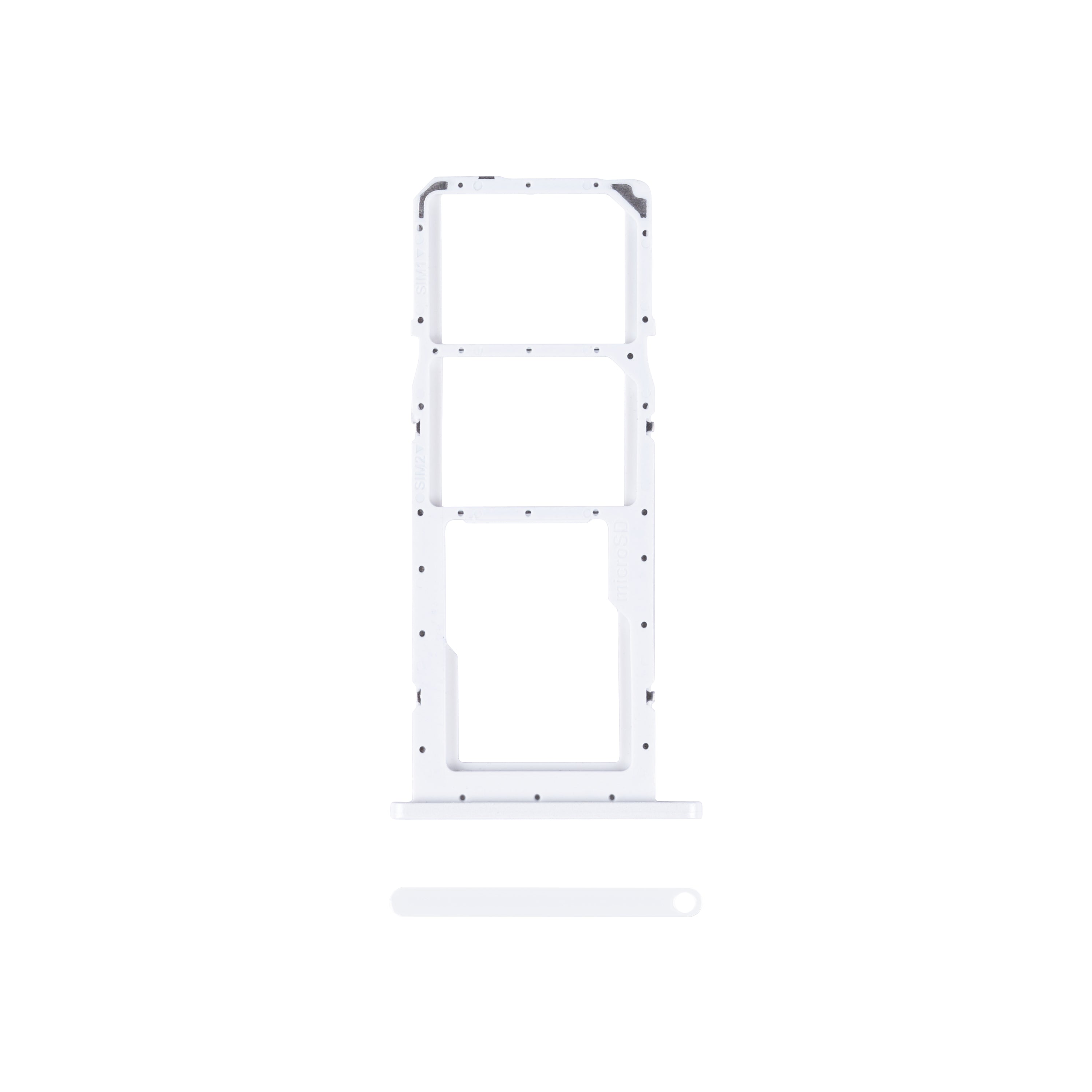 Samsung Galaxy A02s A025F Sim Kaarthouder Wit OEM