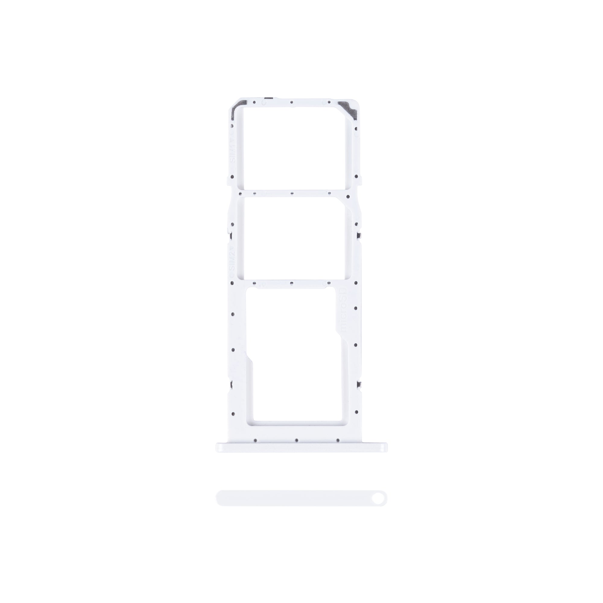 Samsung Galaxy A02s A025F Sim Kaarthouder Wit OEM