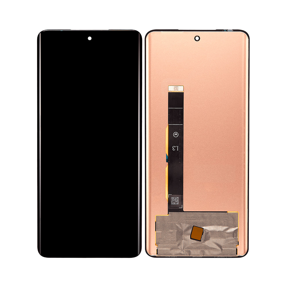 Motorola Edge 40-scherm en digitizer zonder frame, zwart servicepakket
