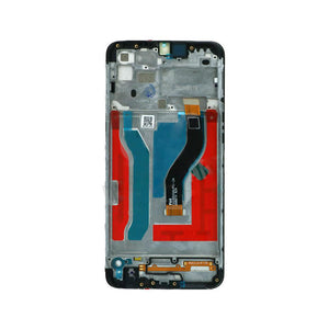 Samsung Galaxy A10S A107F Scherm en Digitizer met Frame Zwart OEM