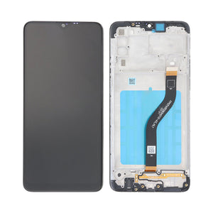 Samsung Galaxy A20s A207F Scherm en Digitizer met Frame Zwart OEM