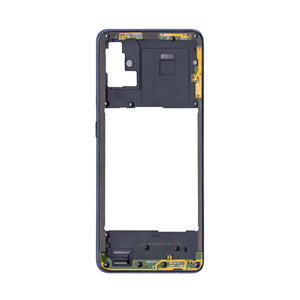 Samsung Galaxy A51 A515F Middenkader Prism Crush Zwart OEM