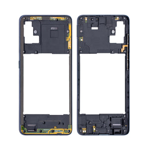 Samsung Galaxy A51 A515F Middenkader Prism Crush Zwart OEM