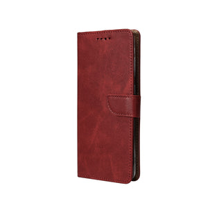 Rixus Boekhoesje For Apple iPhone 16 Donkerrood
