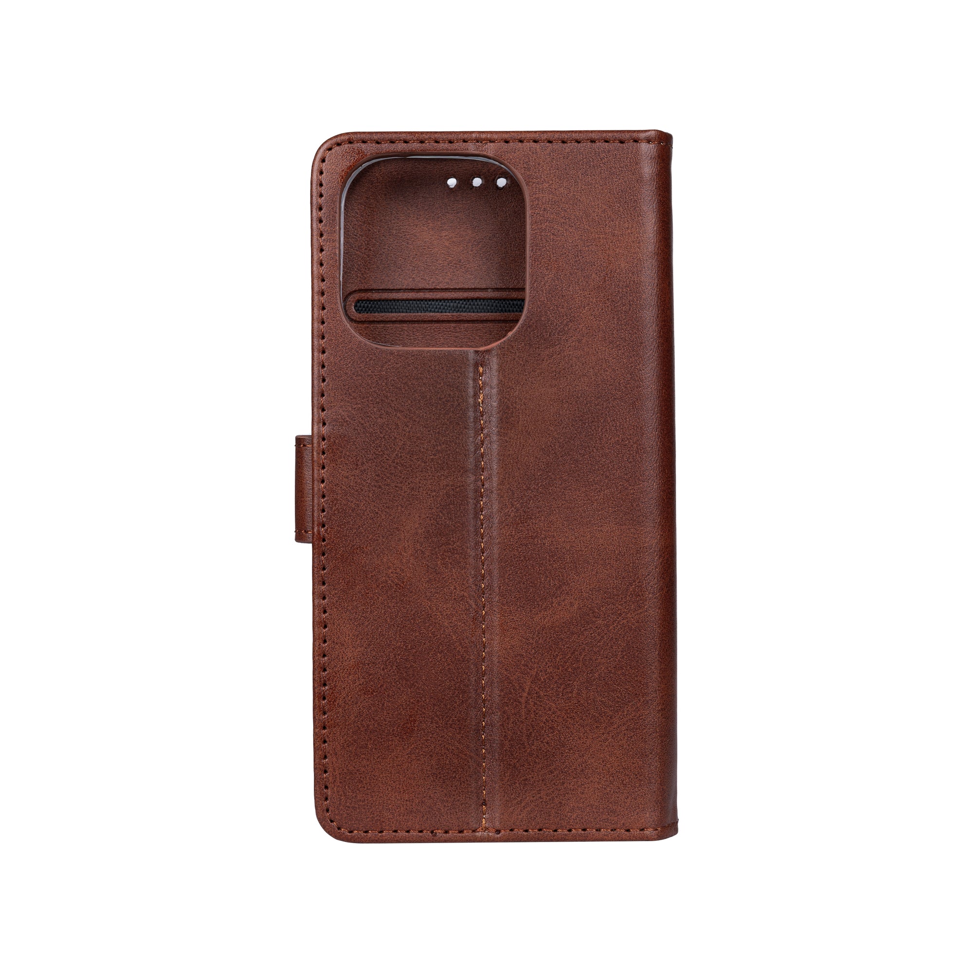 Rixus Boekhoesje For Apple iPhone 16 Pro Bruin