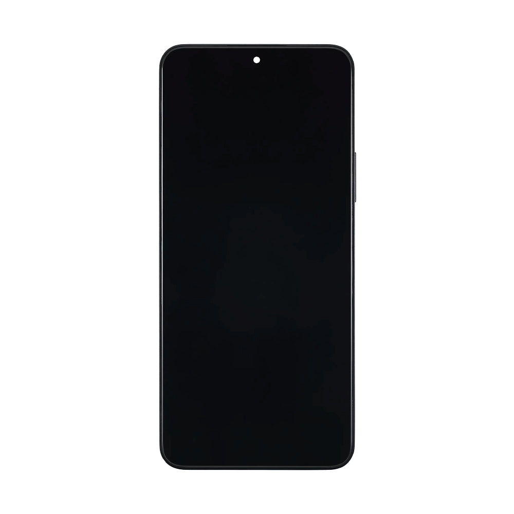 Huawei Honor X8a-scherm en digitizer met frame, Midnight Black OEM