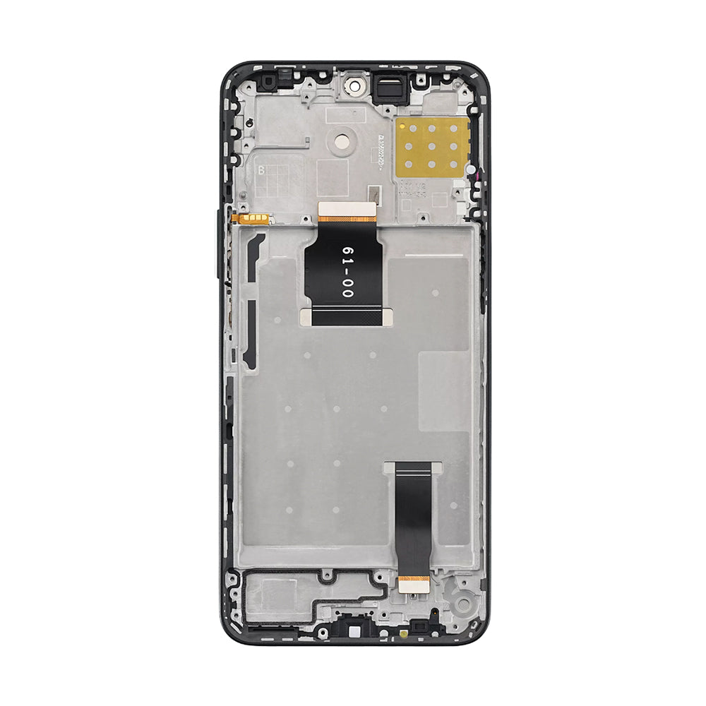 Huawei Honor X8a-scherm en digitizer met frame, Midnight Black OEM