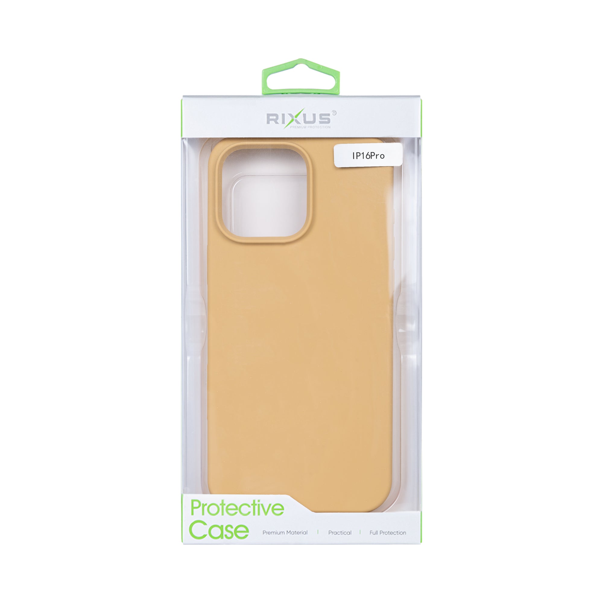 Rixus Zacht TPU Telefoonhoesje For Apple iPhone 16 Pro Goud
