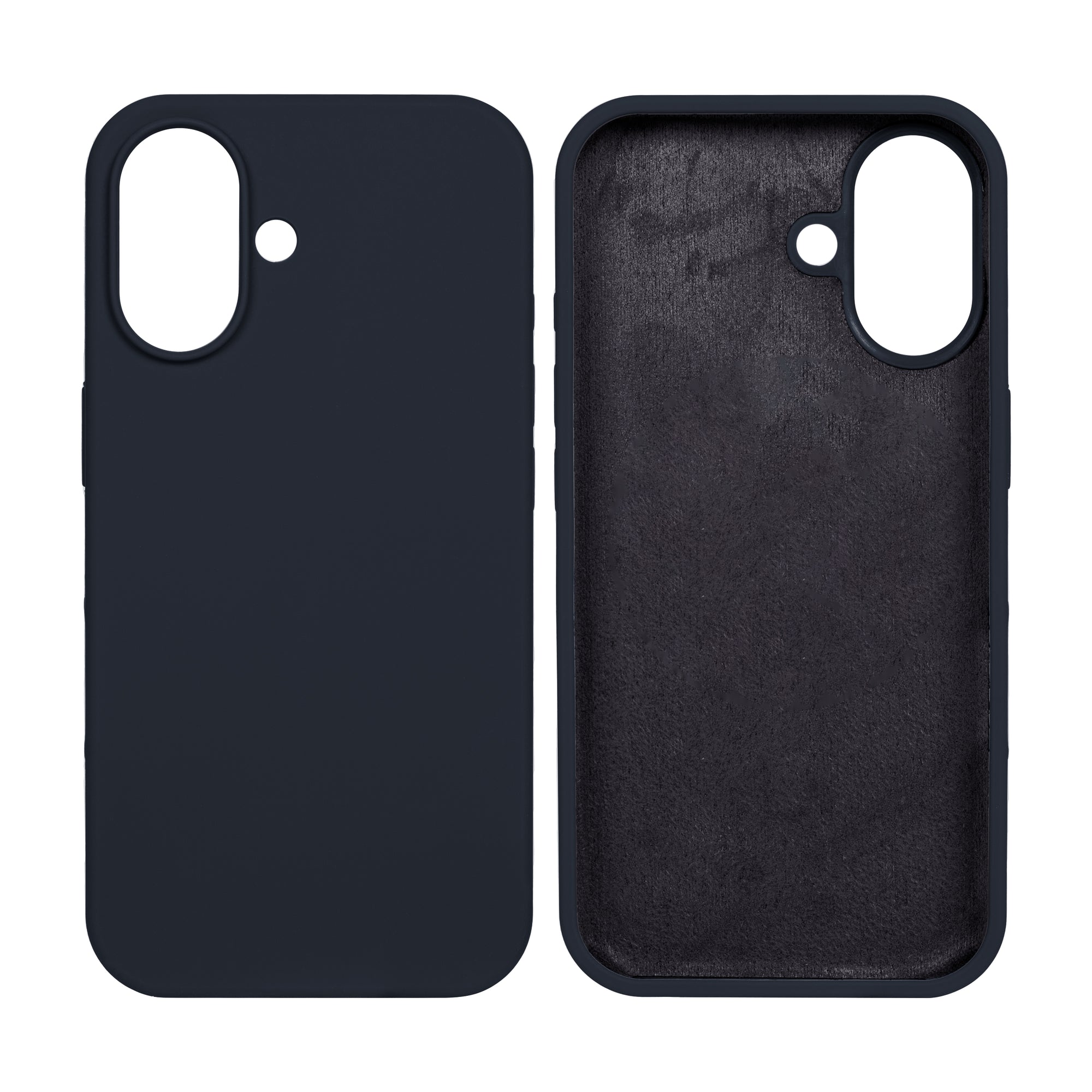 Rixus Zacht TPU Telefoonhoesje For Apple iPhone 16 Plus Zwart