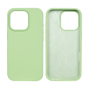 Rixus Zacht TPU Telefoonhoesje For Apple iPhone 16 Pro Max Matcha