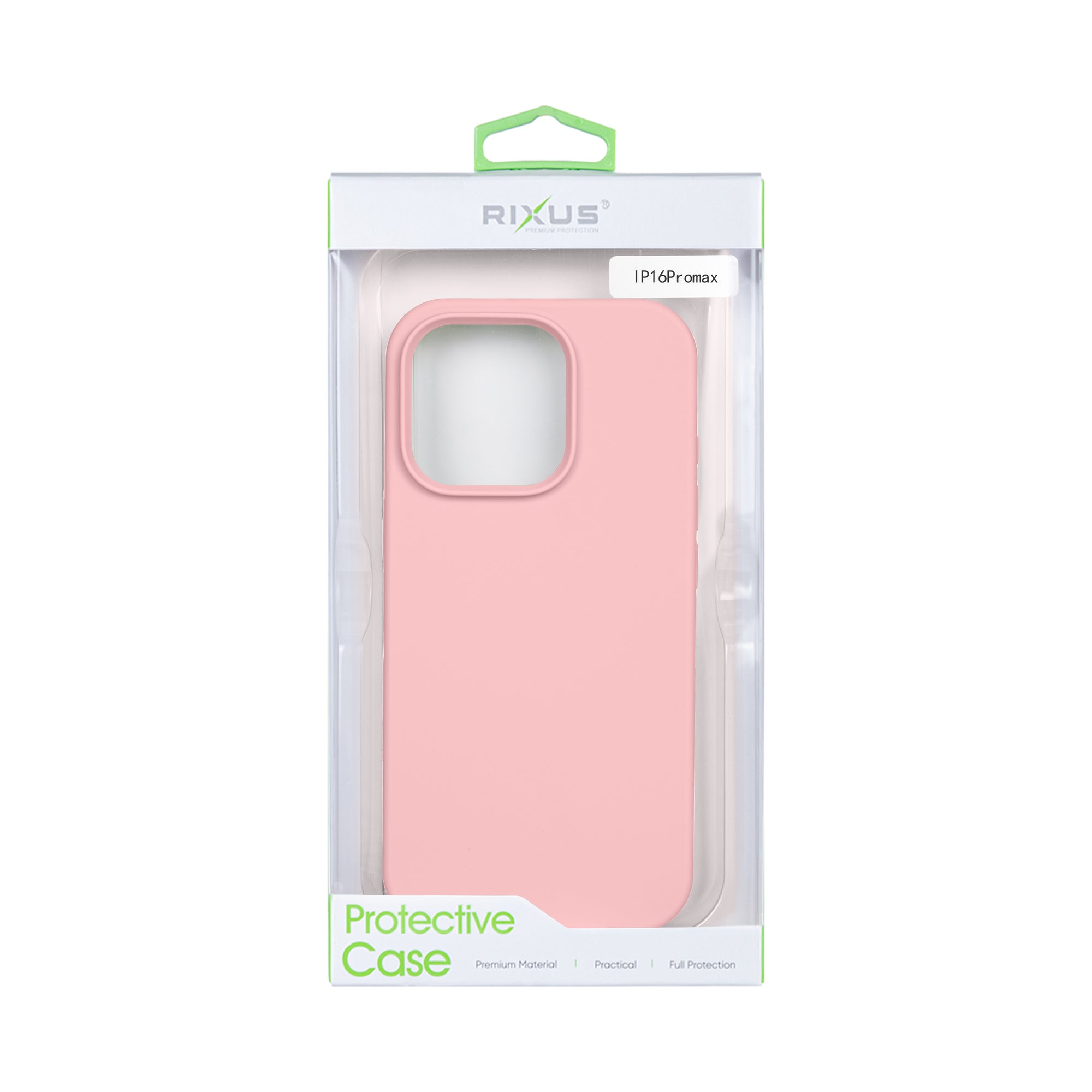 Rixus Soft TPU Phone Case With MagSafe Compatible For Apple iPhone 16 Pro Max Pink