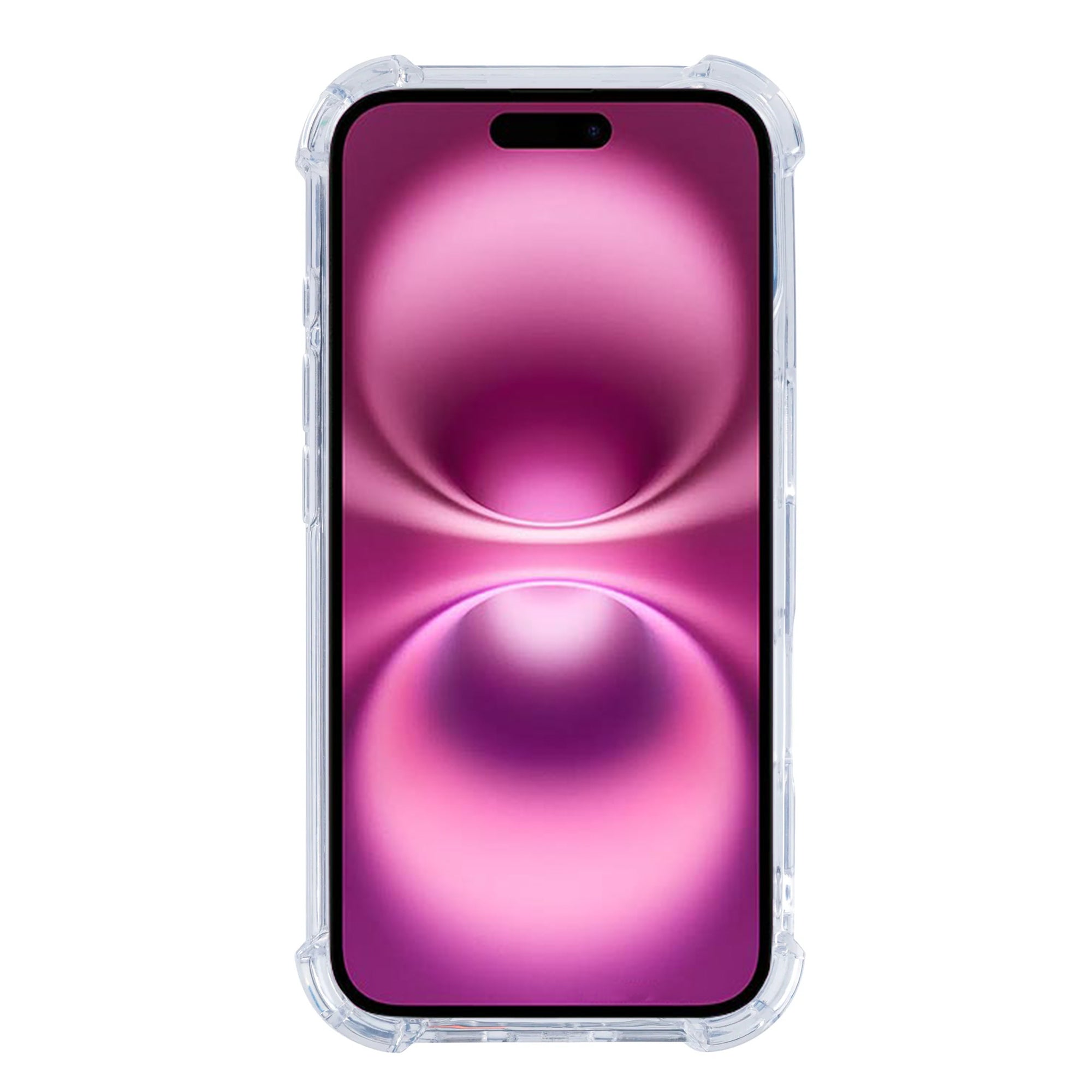 Rixus Anti-Barst Hoesje For Apple iPhone 16 Plus Transparant