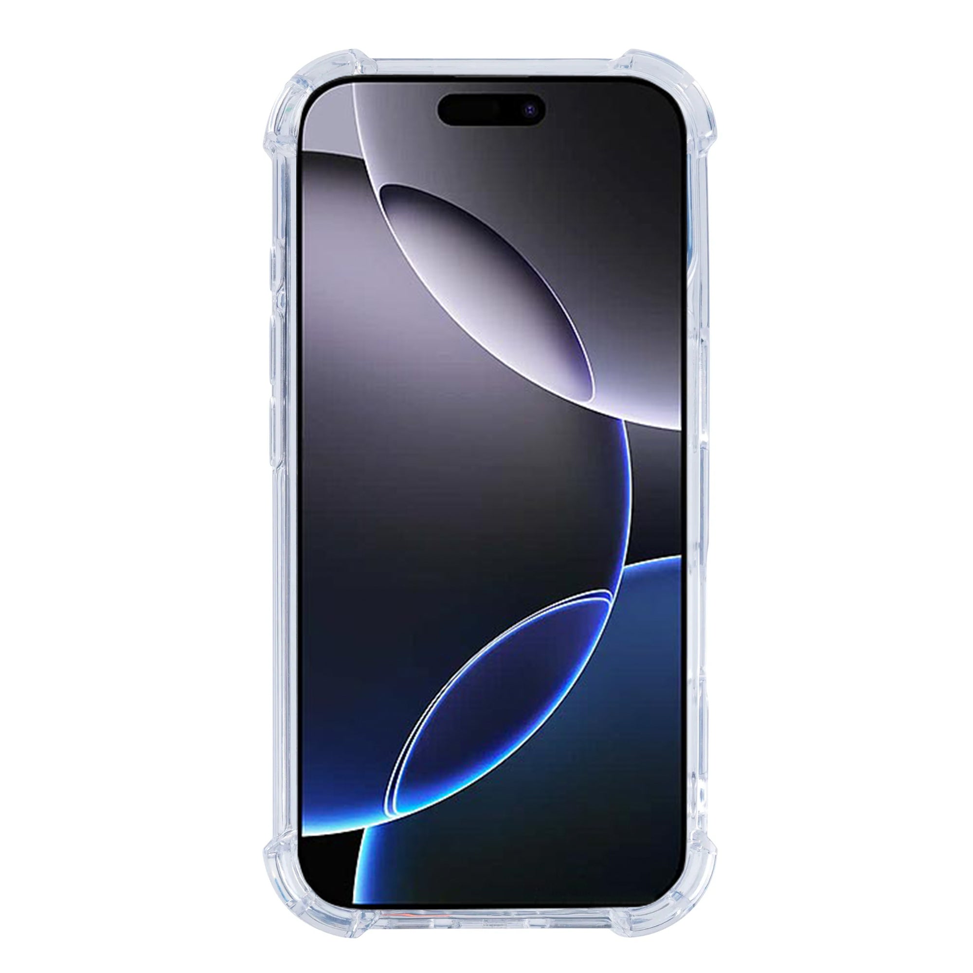Rixus Anti-Barst Hoesje For Apple iPhone 16 Pro Max Transparant