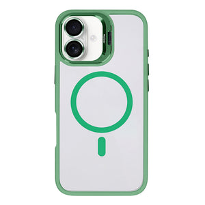 Rixus Classic 03 Case With MagSafe Compatible For Apple iPhone 16 Light Green