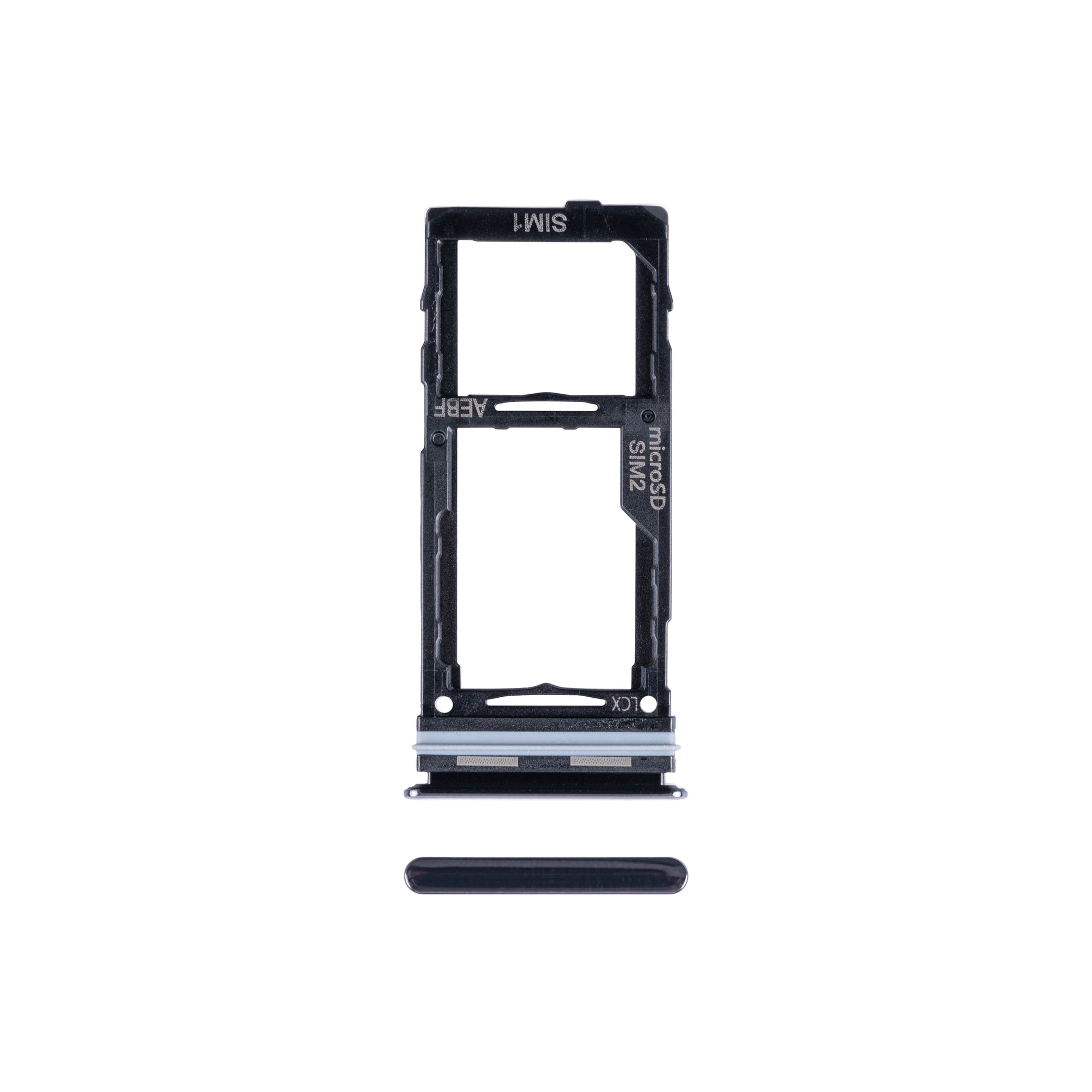 Samsung Galaxy A52s 5G A528B Sim kaarthouder Geweldig Zwart OEM