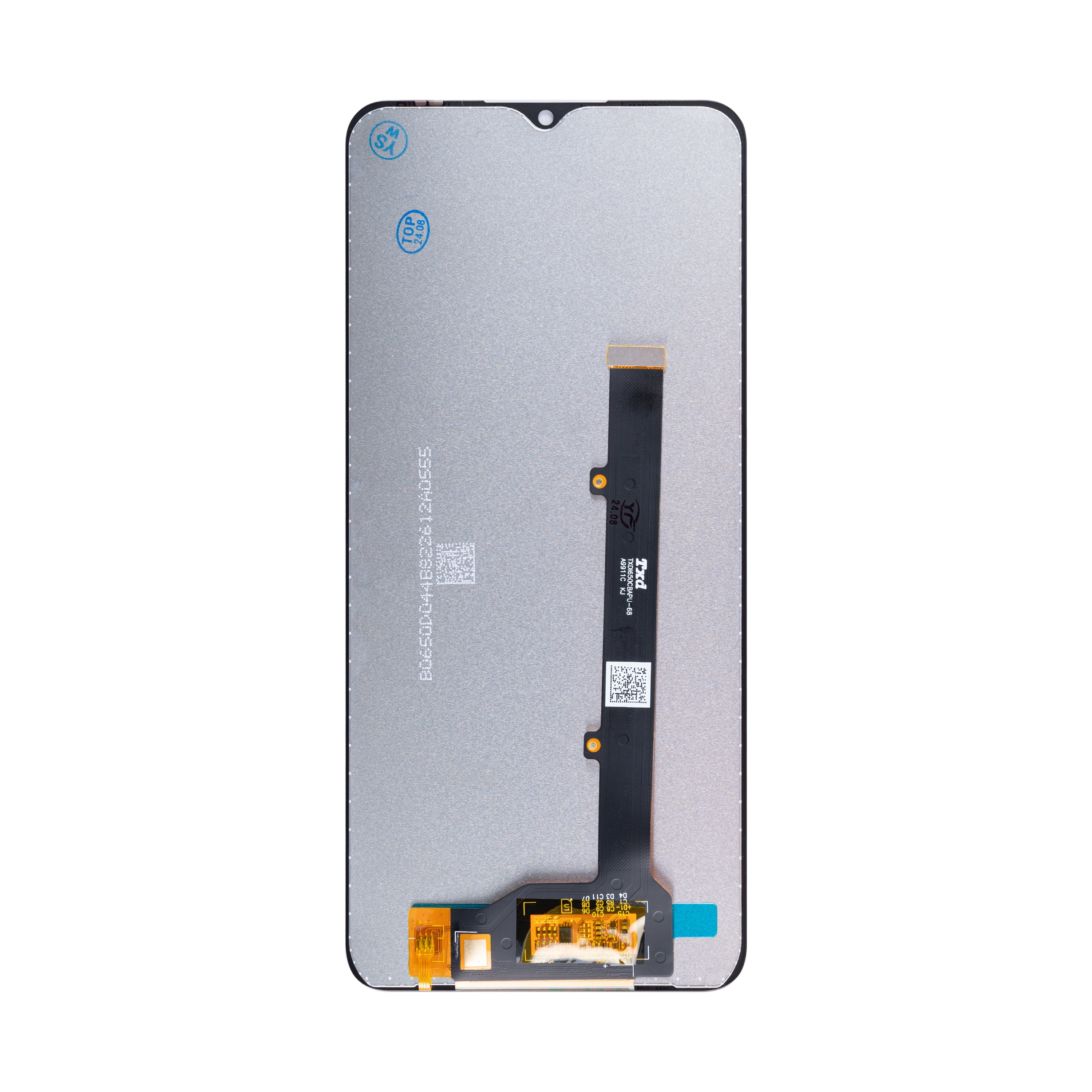 ZTE Blade A52 scherm en Digitizer zonder frame zwart OEM