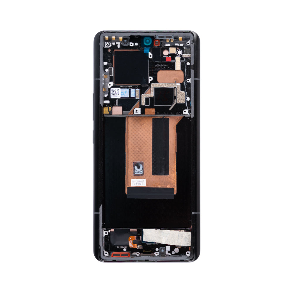 Xiaomi 13 Ultra-scherm en digitizer met frame, zwart OEM