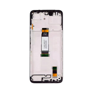Xiaomi Redmi 13 4G-scherm en digitizer met frame Midnight Black OEM