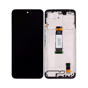 Xiaomi Redmi 13 4G-scherm en digitizer met frame Midnight Black OEM