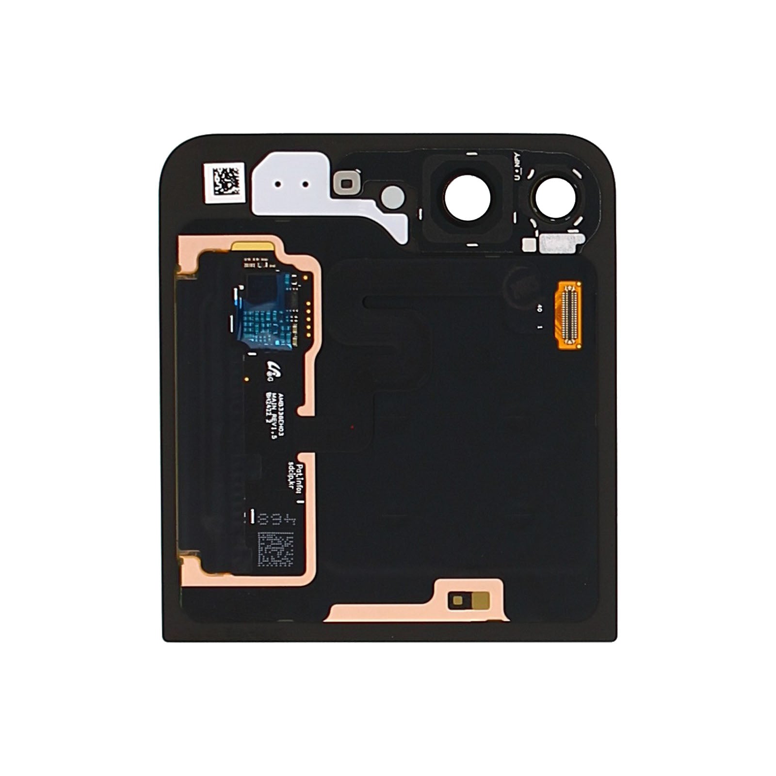 Samsung Galaxy Z Flip6 F741B Subscherm en Digitizer Geel Service Pack